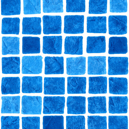 Blå Mosaik Liner