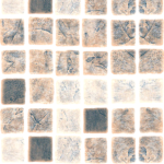 Liner Eight 4976 djup  mönstrad  snap-in-list - Sand Mosaik